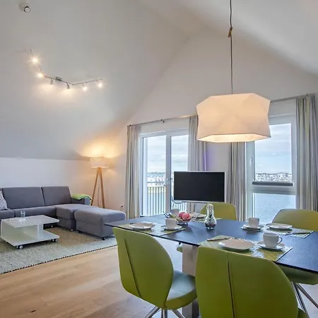 شقة Reeder's Topp By Seeblick Ferien Oro, Penthouse,panoramablick,sauna *