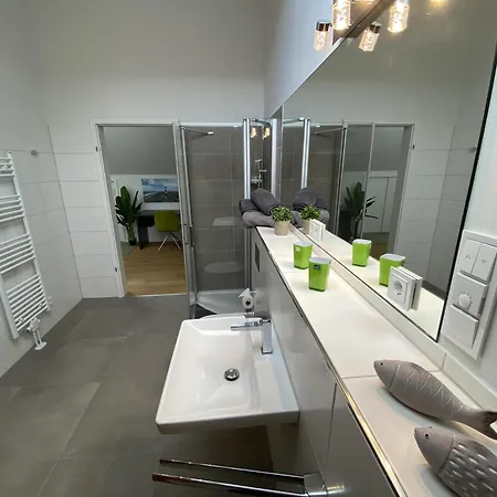 شقة Reeder's Topp By Seeblick Ferien Oro, Penthouse,panoramablick,sauna أوبلينتيز